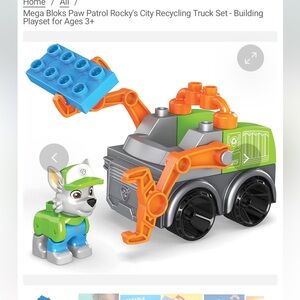 Paw Patrol, Rocky & his Recycling Truck